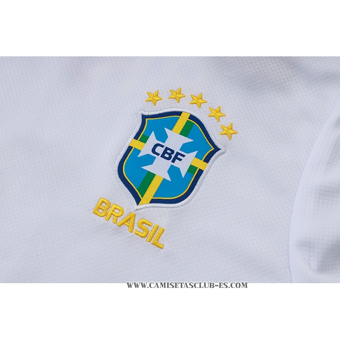 Chandal del Brasil 26-27 Manga Corta Blanco - Pantalon Corto